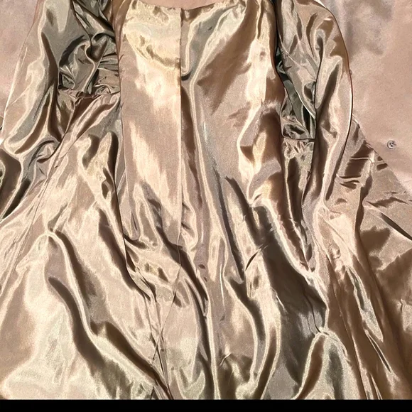 Express - Army Green Trench Coat - Small - Picture 5 of 5